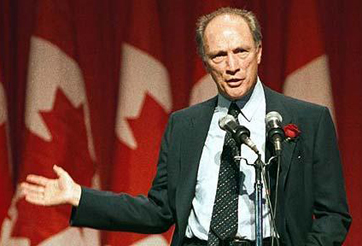 archival photo of Pierre Elliot Trudeau