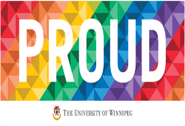 UWinnipeg's Pride Banner