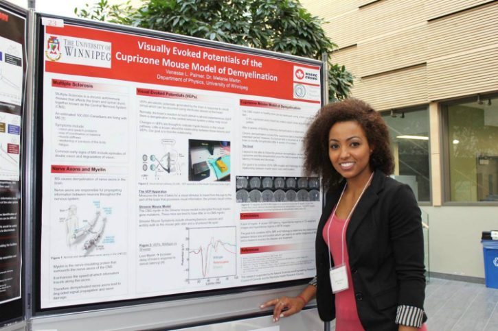 Vanessa Palmer, Randy Kobes Undergraduate Science Student Poster Competition