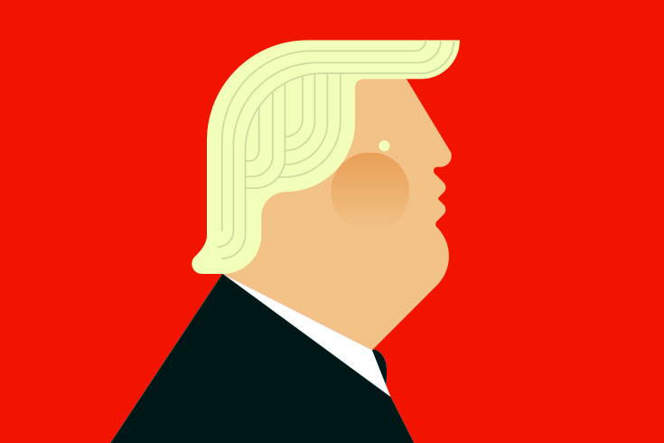 Trump caricature, ©UWinnipeg