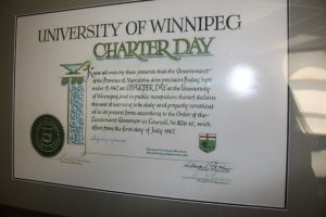 Charter Day plaque
