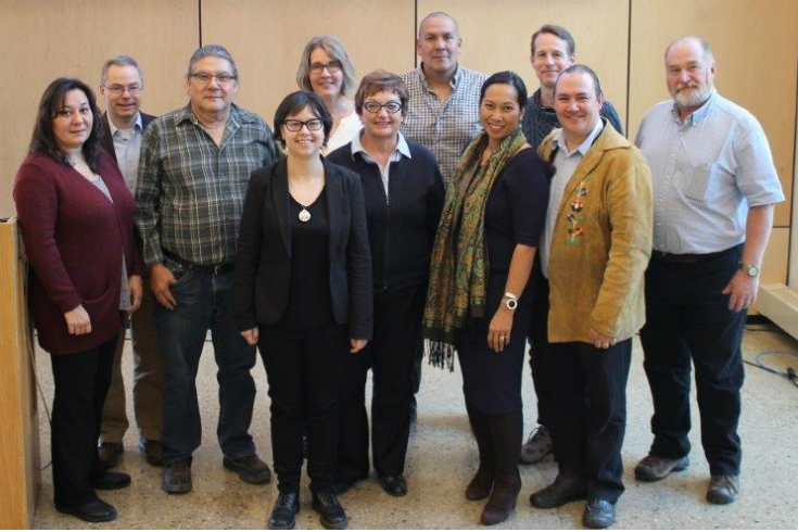 Arla Tait-Linklater (Director of the Asiniskow Ithiniwak Mamawiwin) Roland Bohr (University of Winnipeg) William Dumas (Manitoba First Nations Education Resource Centre) Me Doris Wolf (University of Winnipeg) Mavis Michael Dumas (Executive Director of O-Pipon-Na-Piwin Cree Nation) Myra Sitchon (Manitoba Indigenous and Northern Relations) Warren Cariou (University of Manitoba) Kevin Brownlee (The Manitoba Museum) Scott Hamilton (Lakehead University)