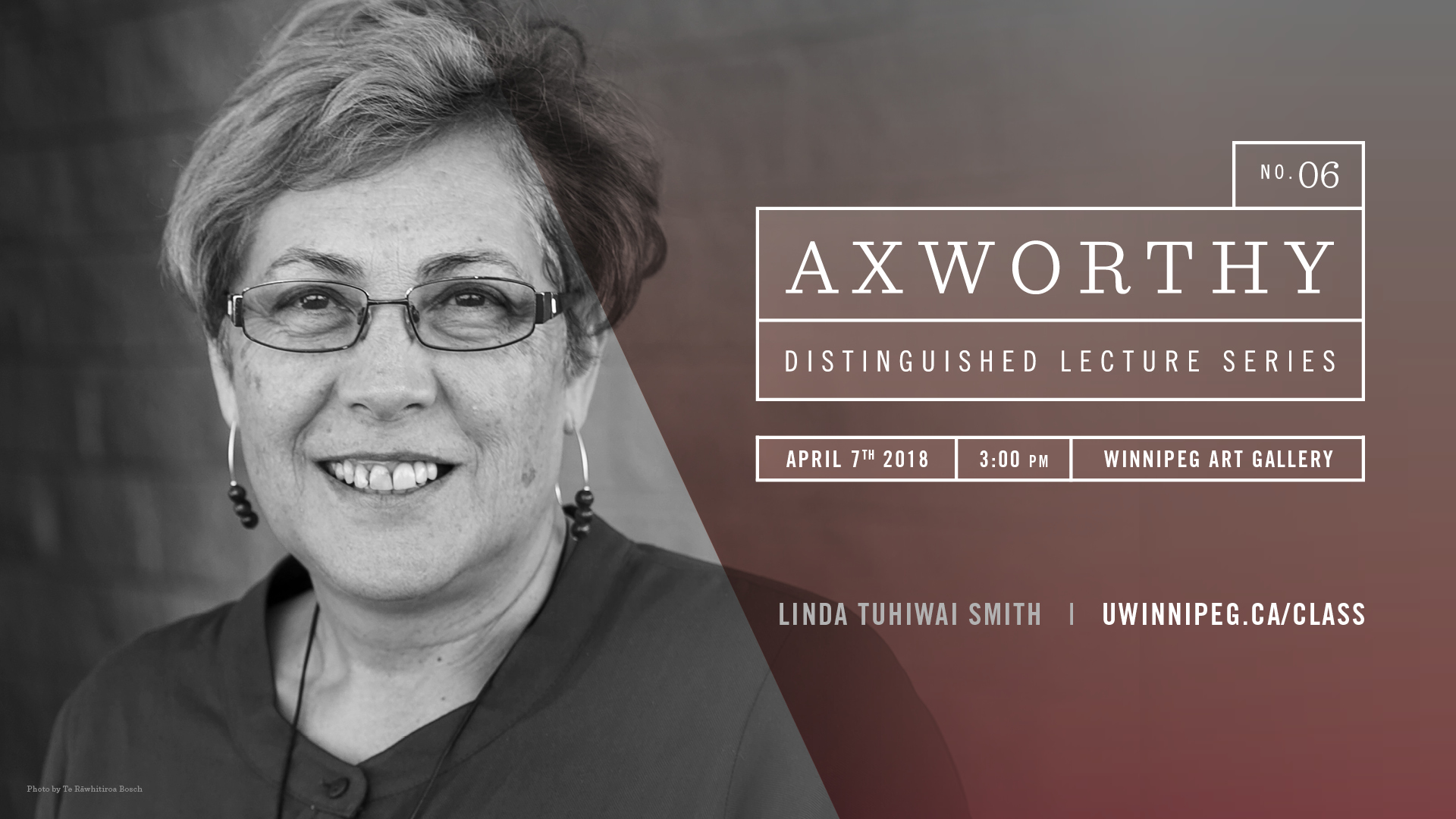 Axworthy Lecture Dr. Linda Tuhiwai Smith,