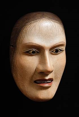Noh mask, photo supplied