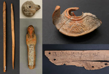 Ancient Egyptian artifacts from the Hetherington Collection