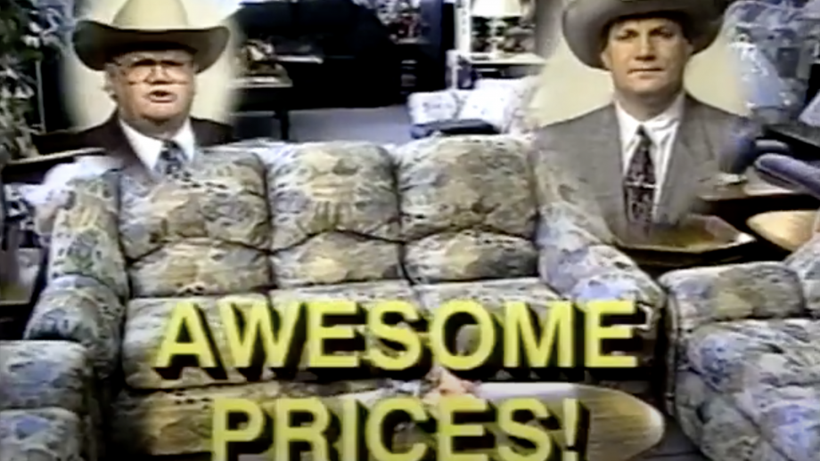 A still of a Kern-Hill Furniture commercial