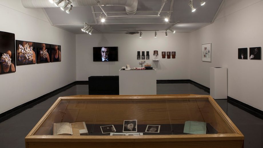 Photo of gallery exhibition.