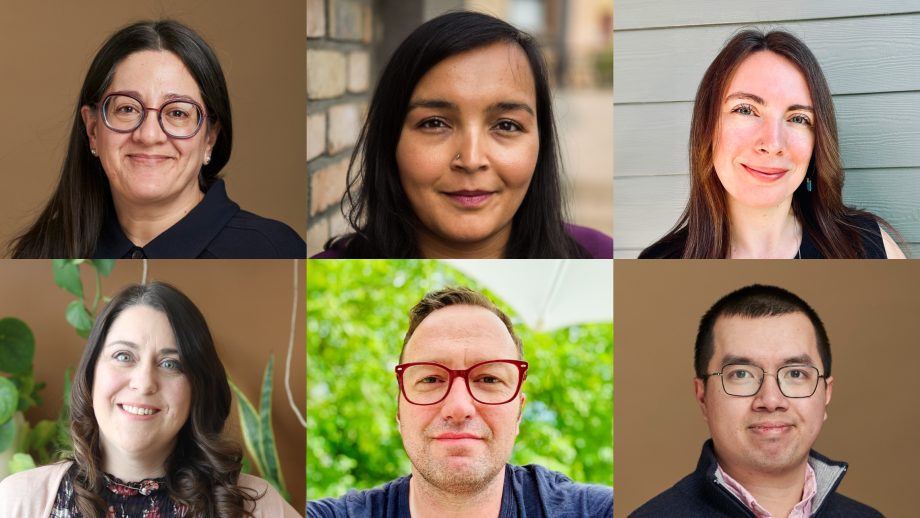 Headshots of Mary Jane McCallum, Sharanpal Ruprai, Celiese Lypka, Amy Desroches, Peter Miller, Lam An.