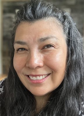 Headshot of KC Adams (Flying Overhead Eagle Woman).