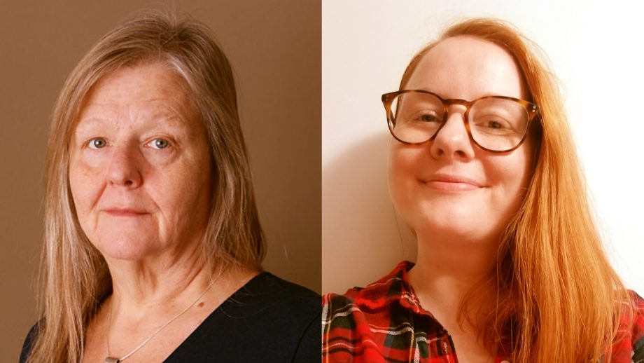 heads shots of Dr. Anne Lindsay and Dr. Sarah York-Bertram