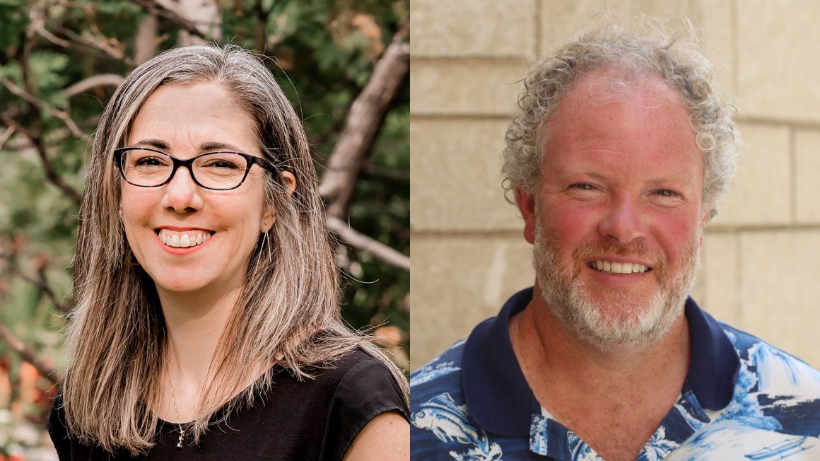 Dr. Stephanie Bugden and Dr. Conor Whately
