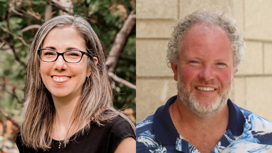 Dr. Stephanie Bugden and Dr. Conor Whately