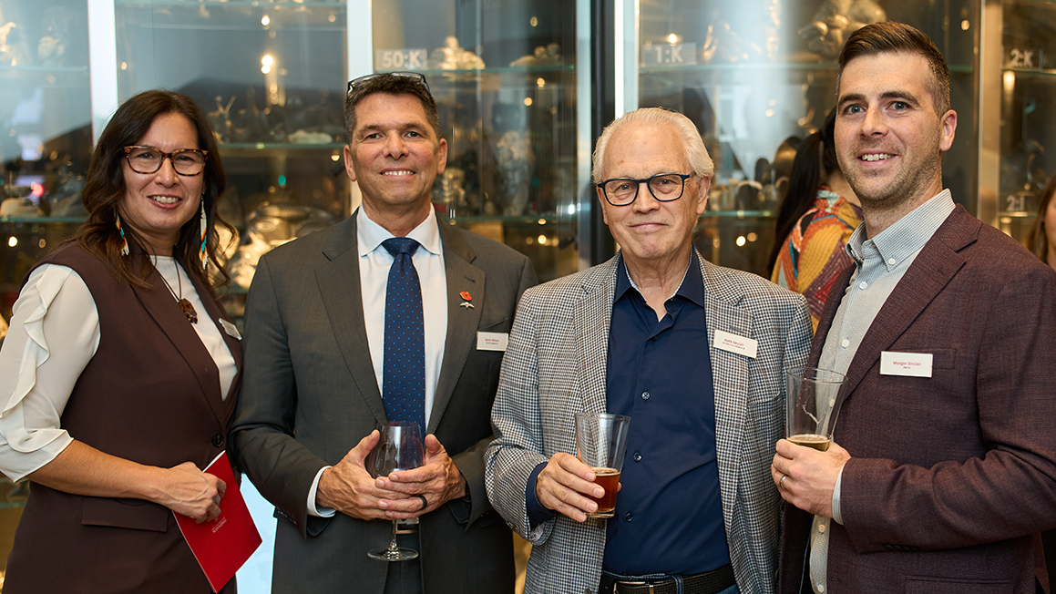 Group of four people