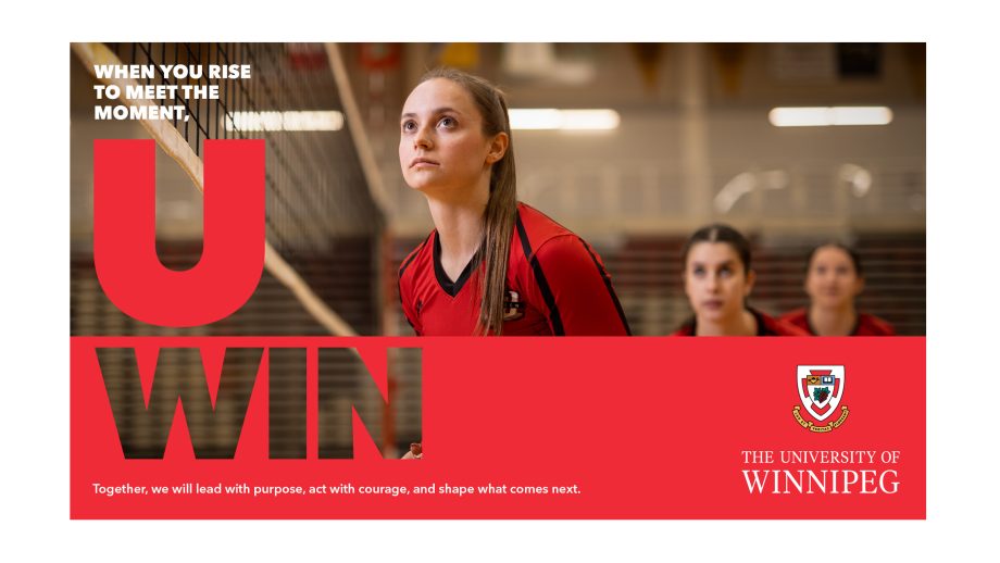 Cover image of the strategic plan report featuring a student athlete.