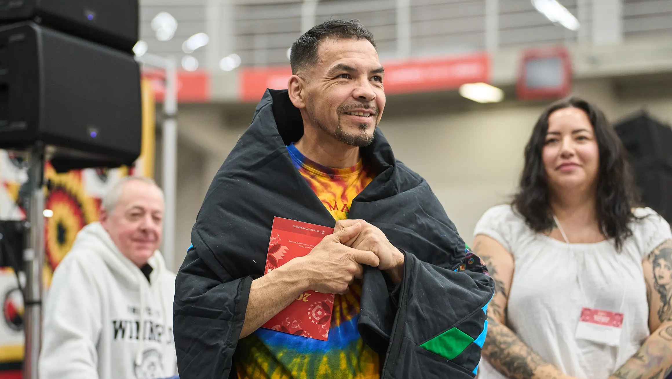 person wrapped in blanket